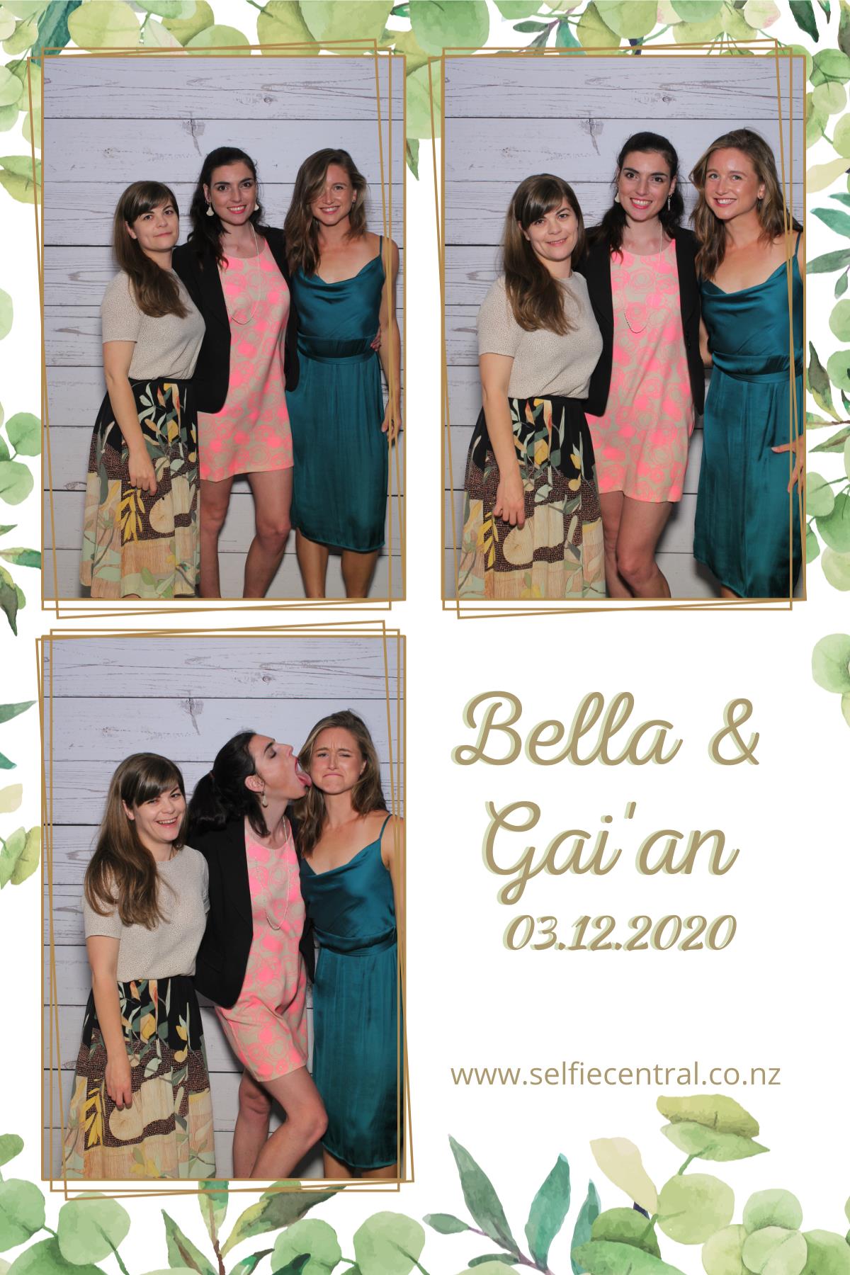 Bella & Gai'an's wedding | View more photos from the event at gallery.photobooth.co.nz/u/SelfieCentral/Bella-Gaians-wedding